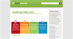 Desktop Screenshot of buddingsmiles.com